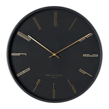 Platt 40cm Wall Clock - Black Clock Onesix-Local   