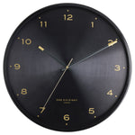 Trae 40cm Wall Clock - Black Clock Onesix-Local   