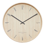 Petar 41cm Wall Clock - Natural AC7651-ON