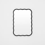 Louise 79cm Mirror - Black Mirror Warran-Local   