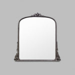 Lila Ornate Arched Mirror - Black Mirror Warran-Local   