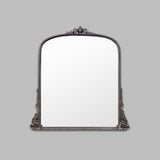 Lila Ornate Arched Mirror - Black Mirror Warran-Local   