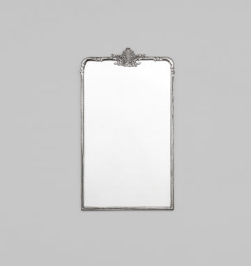 Lila Ornate Mirror - Silver Mirror Warran-Local   