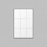 Kent Loft 135cm Mirror - Black Mirror Warran-Local   