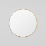 Bjorn 100cm Round Mirror - Brass Mirror Warran-Local   