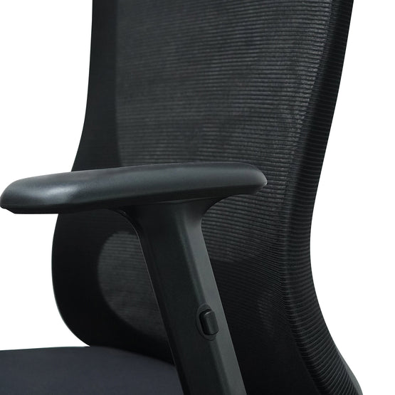 Braddon Mesh Office Chair - Black Office Chair Sun Desk-Core   