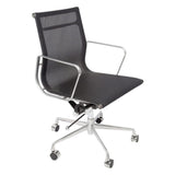 Agency Mesh Boardroom Office Chair - Black Office Chair Rline-Local   
