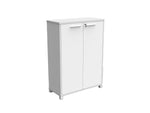 Axis 3 Shelves Cupboard Storage Cabinet - White OF4036-OL