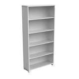 Axis 5 Tier Bookcase Storage - White Shelves OLGY-Local   