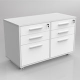 Axis Caddy Mobile Bookcase - White Pedestal OLGY-Local   