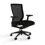 Balance Project Executive Mesh Ergonomic Office Chair with Arms - Black Office Chair OLGY-Local   