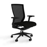 Balance Project Executive Mesh Ergonomic Office Chair with Arms - Black Office Chair OLGY-Local   