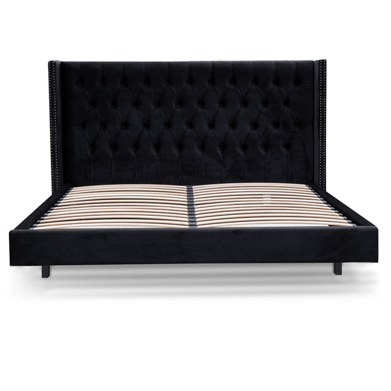 Carolina Queen Bed Frame Black Velvet Interior Secrets