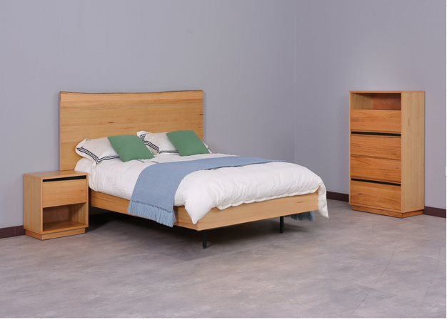 Horace King Bed Frame - Messmate King Bed AU Wood-Core   