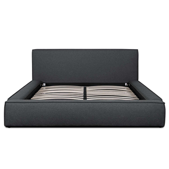 Castillo Fabric King Bed Frame - Fossil Grey King Bed YoBed-Core   