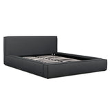 Castillo Fabric King Bed Frame - Fossil Grey King Bed YoBed-Core   