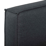 Castillo Fabric King Bed Frame - Fossil Grey King Bed YoBed-Core   