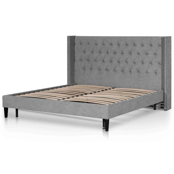 Carolina Queen Bed Frame - Flint Grey BD6303-MI