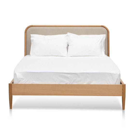 Asta Queen Bed - Beige Queen Bed VN-Core   