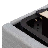 Ex Display - Antonia Fabric King Bed - Pearl Grey with Storage King Bed YoBed-Core