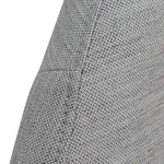 Ex Display - Antonia Fabric King Bed - Pearl Grey with Storage King Bed YoBed-Core