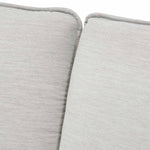 Celeste Fabric Queen Bed - Pearl Grey | Interior Secrets