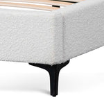 Meredith King Bed Frame - Cream White Bed Frame YoBed-Core   
