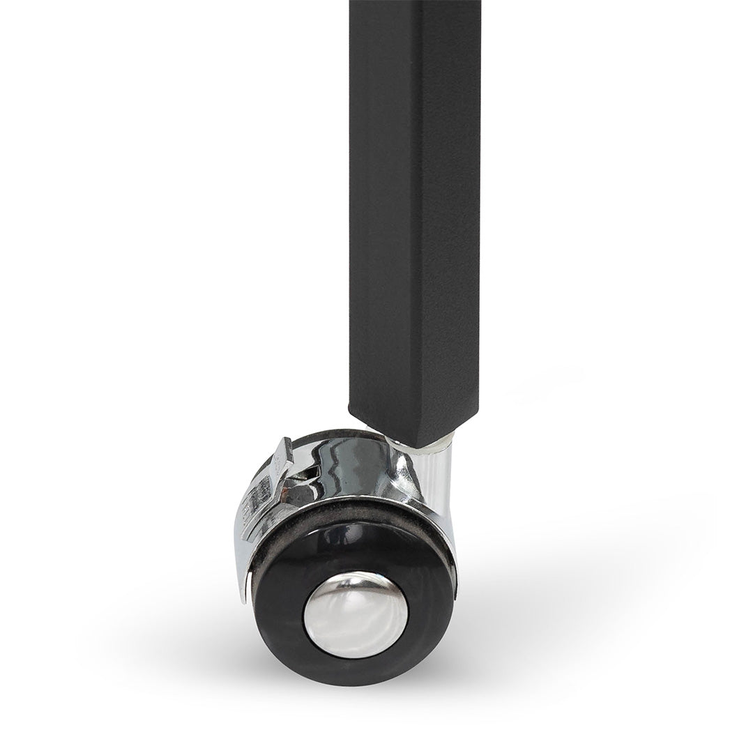 Luigi Glass Bar Cart - Black Bar Cart K Steel-Core   