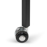 Luigi Glass Bar Cart - Black Bar Cart K Steel-Core   