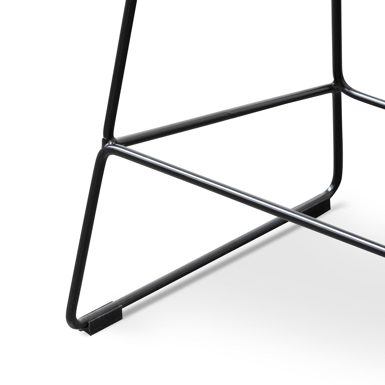 Ex Display - Allen 65cm Bar Stool - Full Black Bar Stool Swady-Core