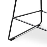 Ex Display - Allen 65cm Bar Stool - Full Black Bar Stool Swady-Core