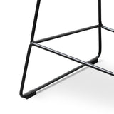 Ex Display - Allen 65cm Bar Stool - Full Black Bar Stool Swady-Core