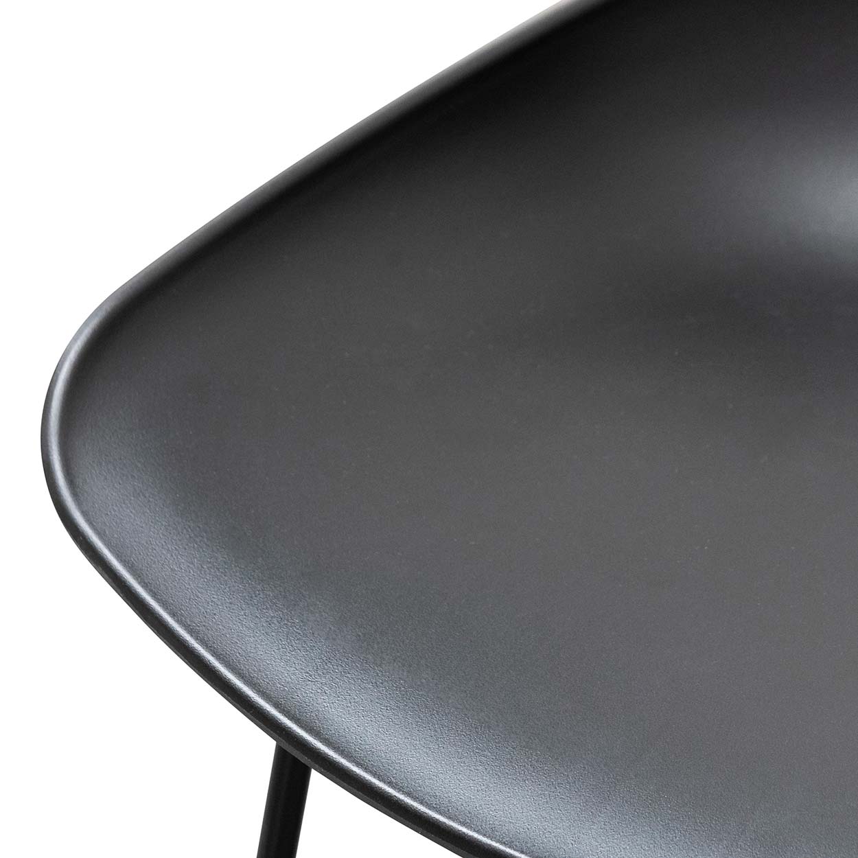 Ex Display - Allen 65cm Bar Stool - Full Black Bar Stool Swady-Core