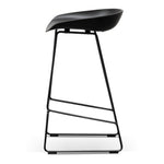 Ex Display - Allen 65cm Bar Stool - Full Black Bar Stool Swady-Core