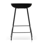 Ex Display - Allen 65cm Bar Stool - Full Black Bar Stool Swady-Core