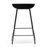 Ex Display - Allen 65cm Bar Stool - Full Black Bar Stool Swady-Core