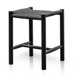 Erika Oak Low Stool - Black Low Stool Oakwood-Core   