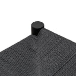 Erika Oak Low Stool - Black Low Stool Oakwood-Core   