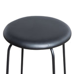 Genaro 65cm Bar stool - Black - Last One Bar Stool M-Sun-Core   