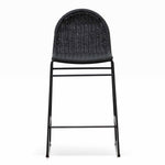 Kelton 65cm Barstool - Full Black Bar Stool New Home-Core   