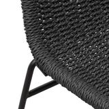Kelton 65cm Barstool - Full Black Bar Stool New Home-Core   