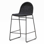 Kelton 65cm Barstool - Full Black Bar Stool New Home-Core   