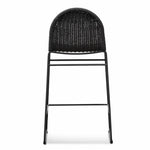Kelton 65cm Barstool - Full Black Bar Stool New Home-Core   