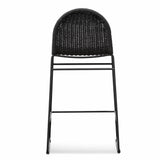 Kelton 65cm Barstool - Full Black Bar Stool New Home-Core   