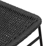 Kelton 65cm Barstool - Full Black Bar Stool New Home-Core   