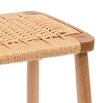Crawford 65cm Rattan Bar Stool - Natural Bar Stool Oakwood-Core   