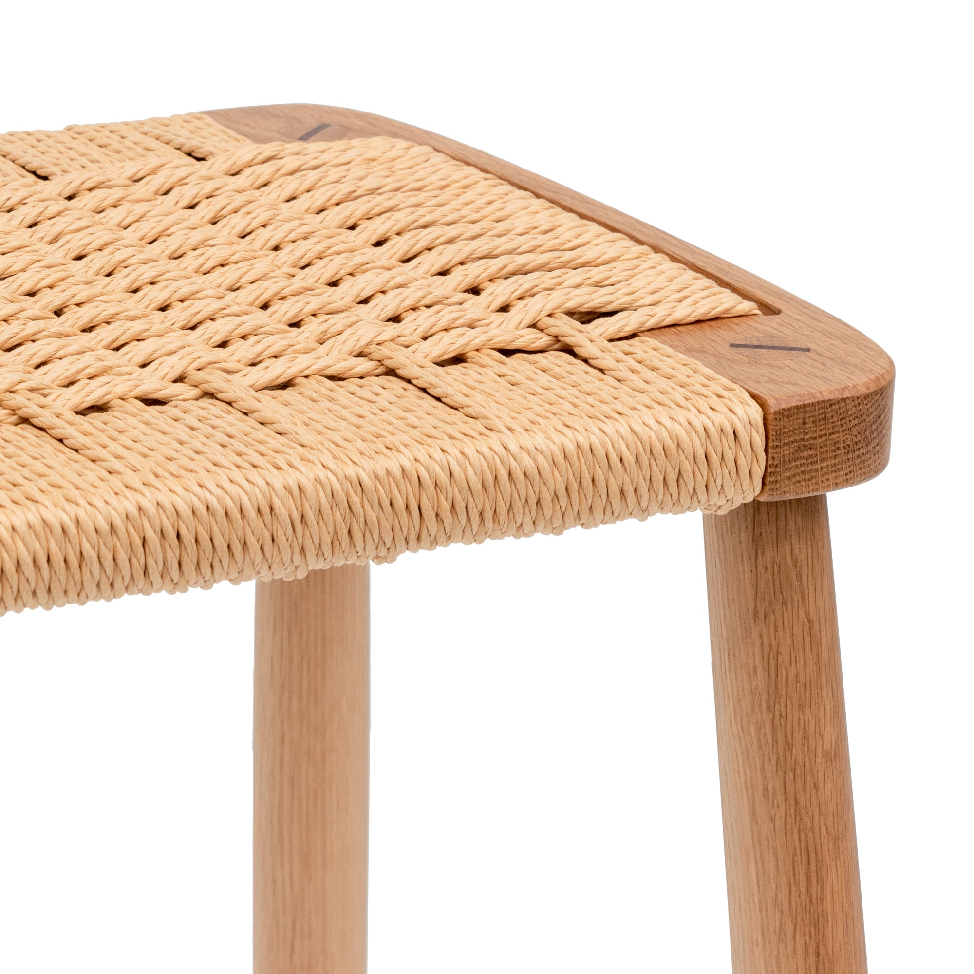 Crawford 65cm Rattan Bar Stool - Natural Bar Stool Oakwood-Core   