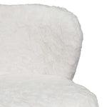 Set of 2 - Flossie 65cm Fabric Bar Stool - Cloud Fur Bar Stool Freehold-Core   