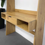 Brianna Timber Display Home Office Desk - Natural Home Office Desk Vatec-Local   