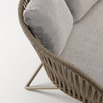 Branzie Fabric Outdoor Sofa - Brown LC5905-LA